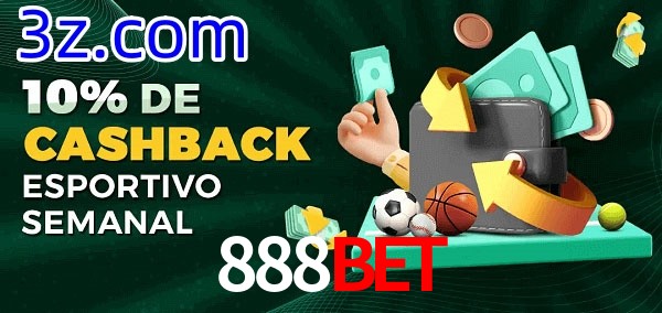 10% de bônus de cashback na 888BET